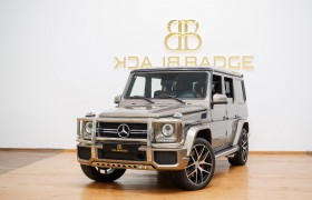 MERCEDES G 63 AMG BROWN 2017 LOW MILEAGE NO ACCIDENT NO REPAINT