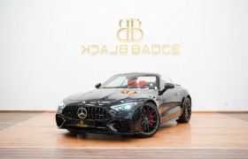 MERCEDES SL-55 AMG 4MATIC 2022, BLACK UNDER WARRANTY TILL OCT. 2028