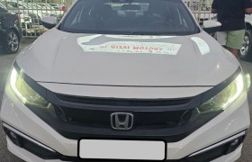 2021 Honda Civic Sport White Sedan (American Specs)