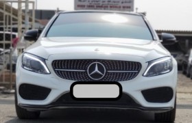 2018 Mercedes Benz C300 White Sedan (US Specs) 4MATIC