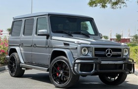 Mercedes G63 AMG GRAY MAT Original Special Edition / Japanese / 2016 / Low Millage / 4,675 Monthly